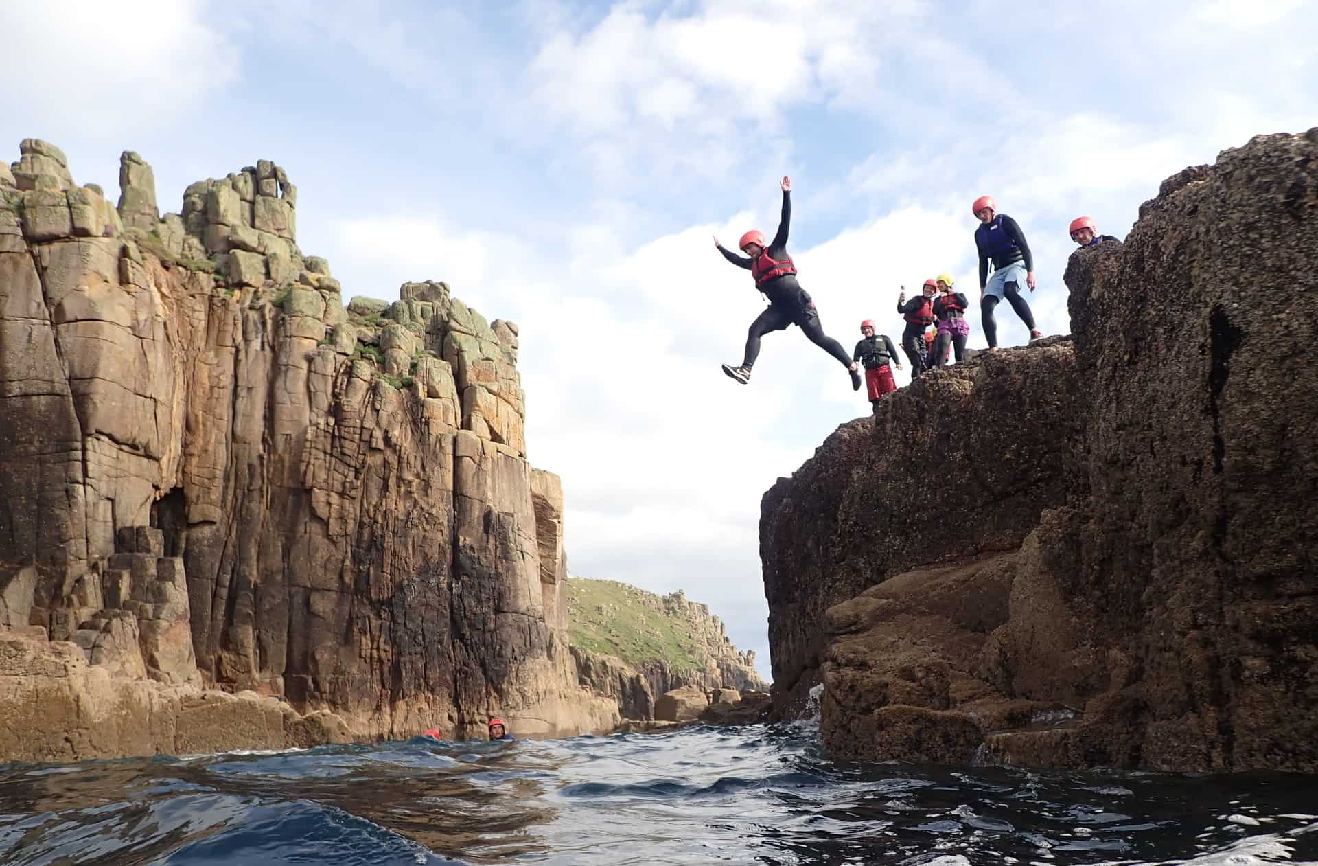 Coasteering at Land's End, the best Coasteering in Cornwall?