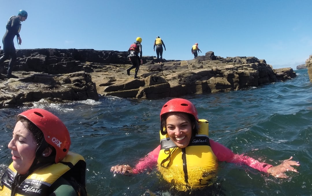 Coasteering in Ireland with Nevsail Watersports