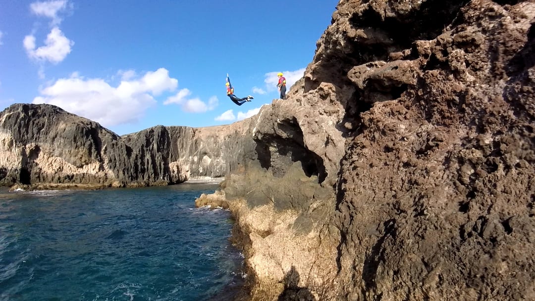 Coasteering in the Canary Islands with Kayak Lanzarote