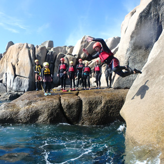 Some of the best coasteering Cornwall has to offer is our route on the Isles of Scilly