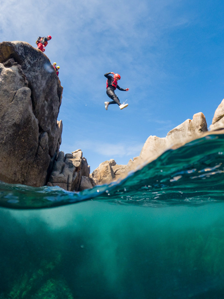 Cliff jumping at Peninnis Head - Isles of Scilly Things to do on the Coast
