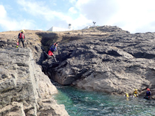 Pendeen Lighthouse, a key location for coasteering adventures with Kernow Coasteering