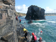 Things to do in Hayle, including nearby coasteering experiences with Kernow Coasteering