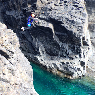 For adventurous people looking for what to do in Penzance, our advanced coasteering sessions are the answer