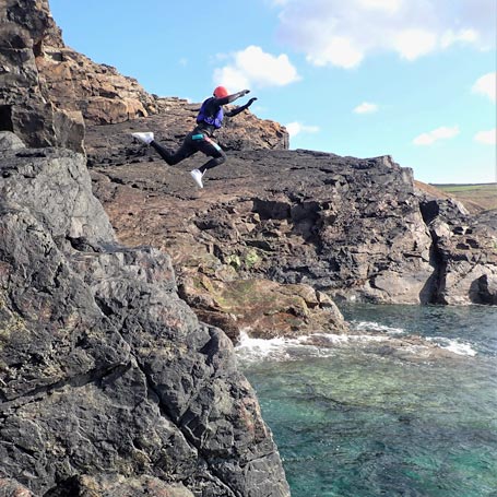 What to do in West Cornwall for thrill seekers, including cliff jumping and coastal adventures